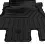 [US Warehouse] 3 PCS All Weather Floor Mats Liners for Jeep Wrangler JK Unlimited 2014-2018